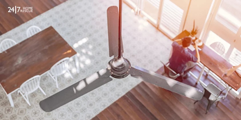 Top 12 Winter Tips to Keep Your Home Warm! Ceiling fan clockwise