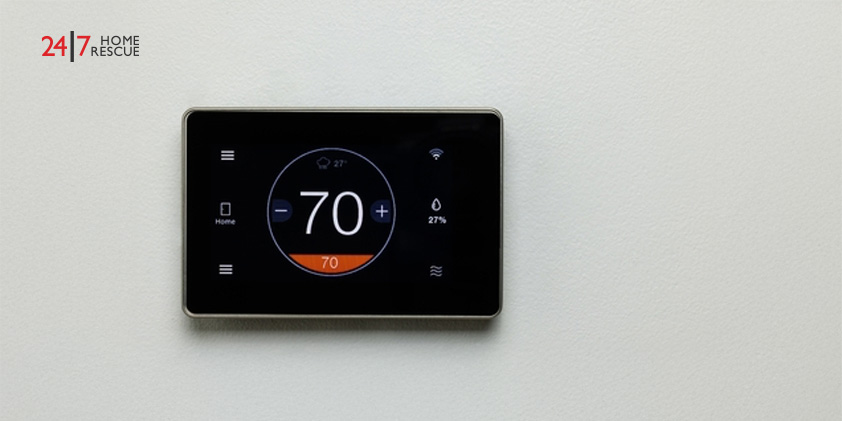 Hive vs Nest Thermostat: Best Smart Choice 2026 Modern touch screen Wi-Fi thermostat for smart home heating and cooling control.