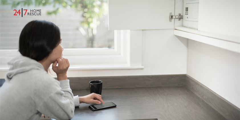 Vaillant F72 Fault Code: What It Means and How to Fix It Woman checks combi boiler via phone because of early thermistor failure warning