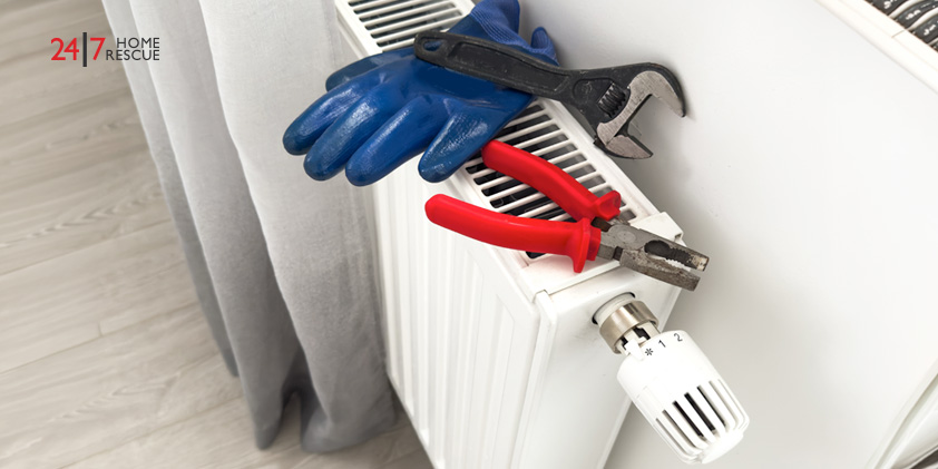 Vaillant Boiler Flashing Radiator Symbol Explained Repair tools and a gas boiler radiator