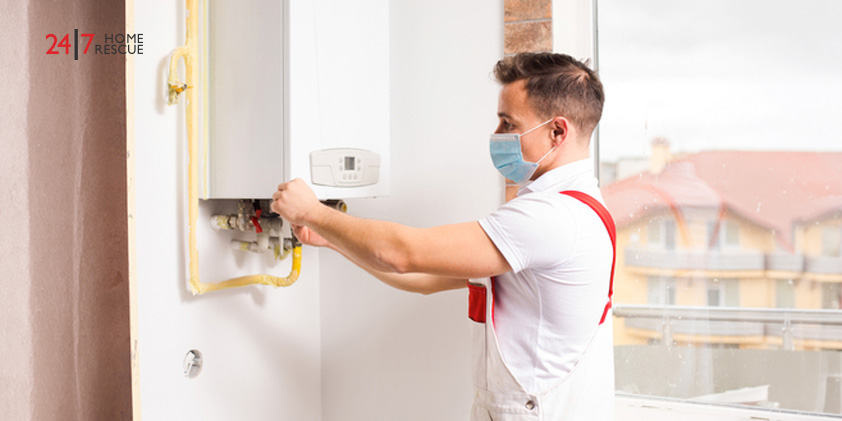 Understanding Ideal Boiler Pressure and How to Maintain It An engineer adjusting boiler pressure