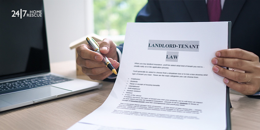 Landlord Gas Safety Certificate: The Complete UK Guide for Landlords Man-holding-landlord-tenant-law-document